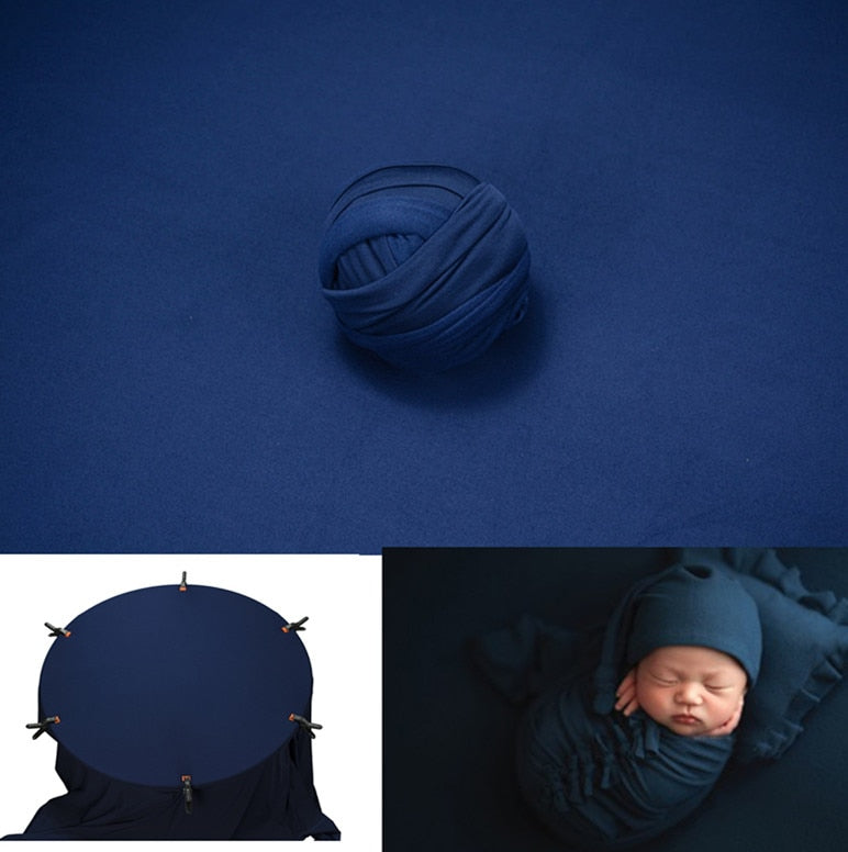 Nyfødt Baby Fotografi Indpakning og Tæppe Sæt