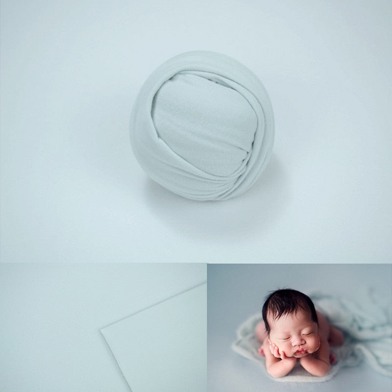 Nyfødt Baby Fotografi Indpakning og Tæppe Sæt