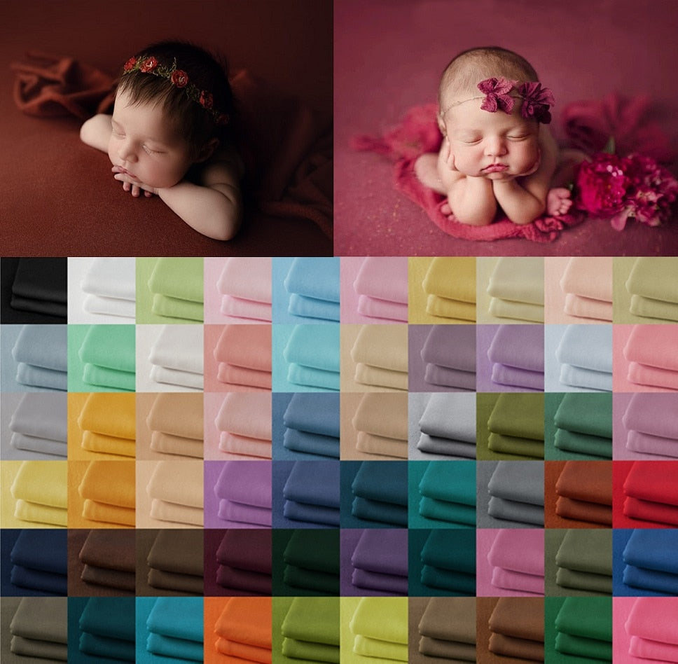 Nyfødt Baby Fotografi Indpakning og Tæppe Sæt