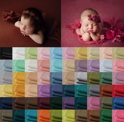 Nyfødt Baby Fotografi Indpakning og Tæppe Sæt