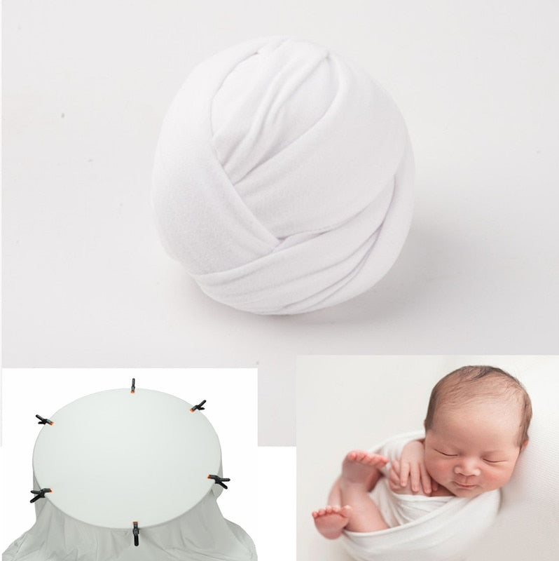 Nyfødt Baby Fotografi Indpakning og Tæppe Sæt