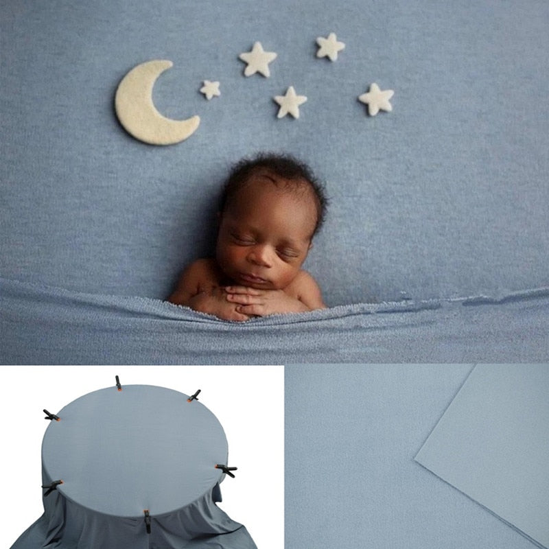 Nyfødt Baby Fotografi Indpakning og Tæppe Sæt
