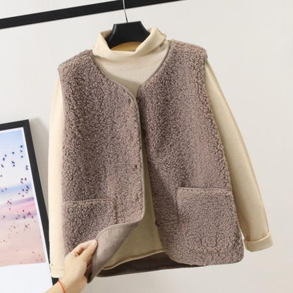 Elsie | Veste sans manches décontractée pour femme - Coupe ample - Image 6