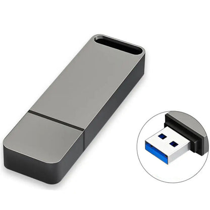 Opgraderet Højkapacitets Metal USB 4TB