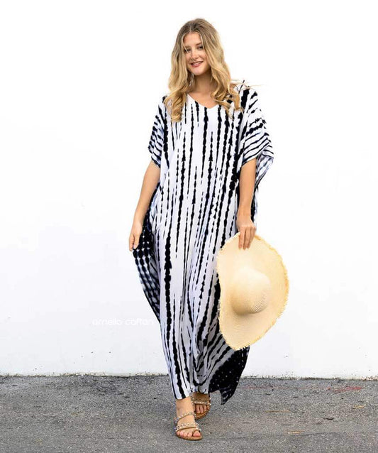 Ornella Kaftan - Løs, Afslappet Kaftan til Kvinder