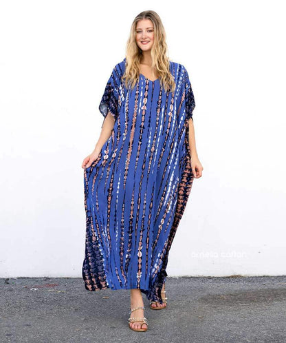 Ornella Kaftan - Løs, Afslappet Kaftan til Kvinder