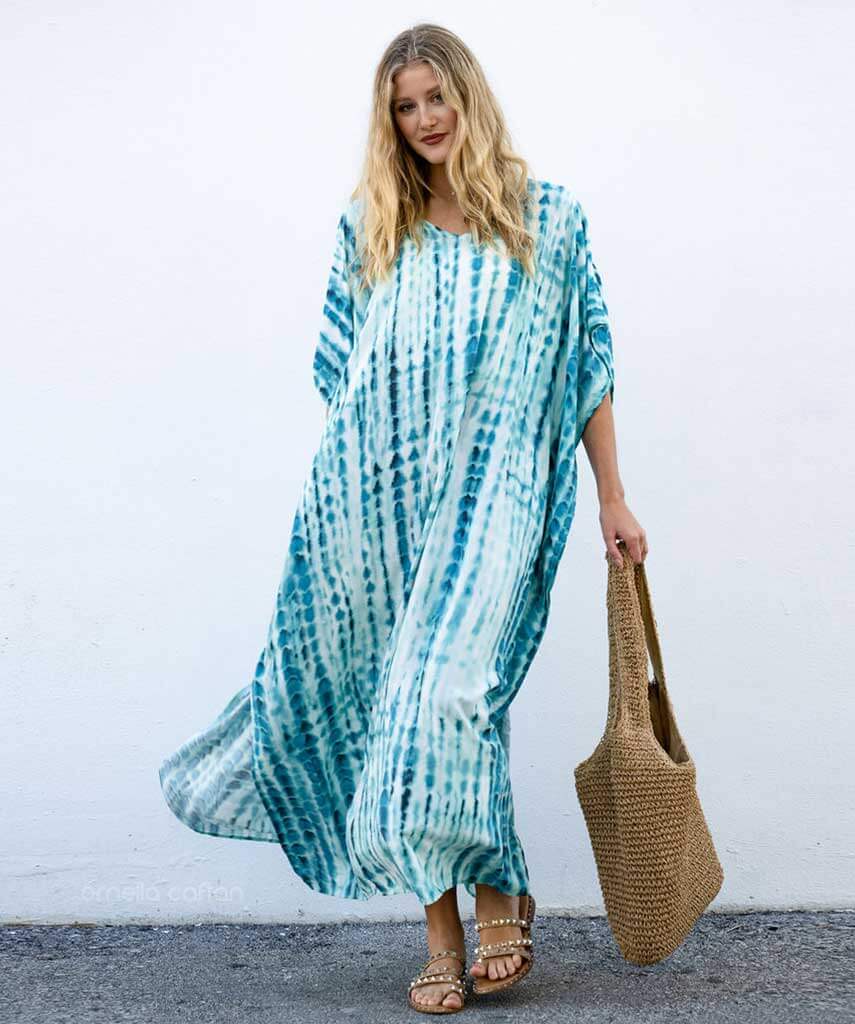 Ornella Kaftan - Løs, Afslappet Kaftan til Kvinder