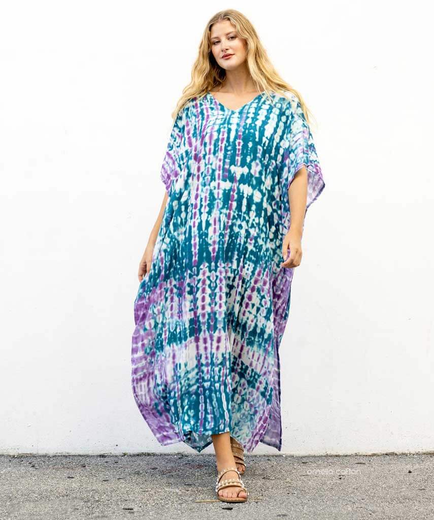 Ornella Kaftan - Løs, Afslappet Kaftan til Kvinder