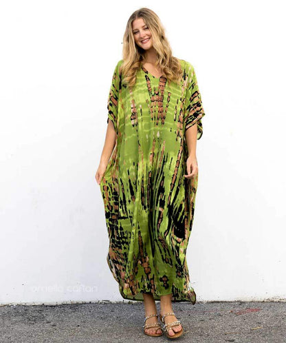Ornella Kaftan - Løs, Afslappet Kaftan til Kvinder