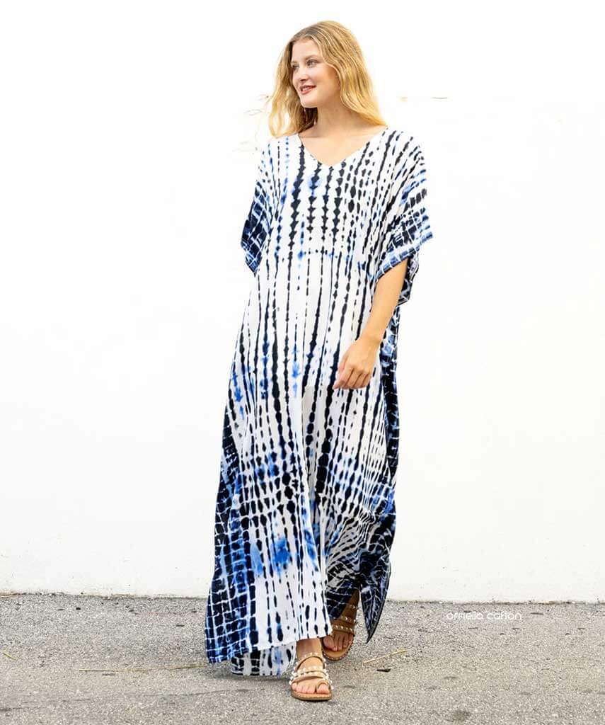 Ornella Kaftan - Løs, Afslappet Kaftan til Kvinder