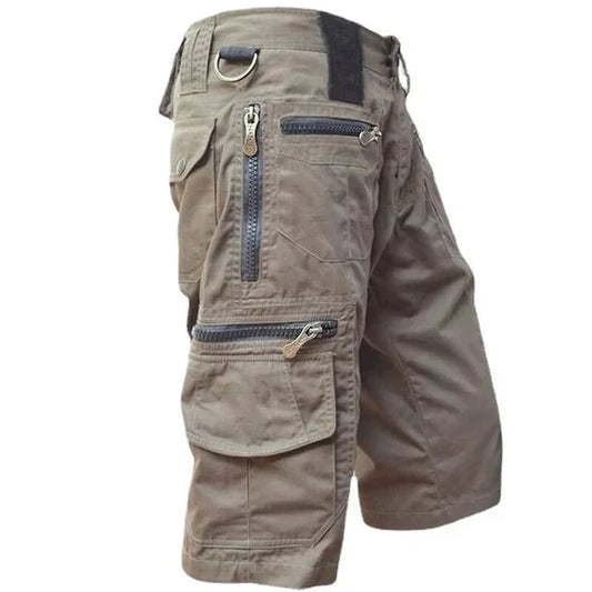 Outdoor cargoshorts til mænd med mange lommer