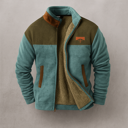Outdoorjakke i fleece og merino til damer