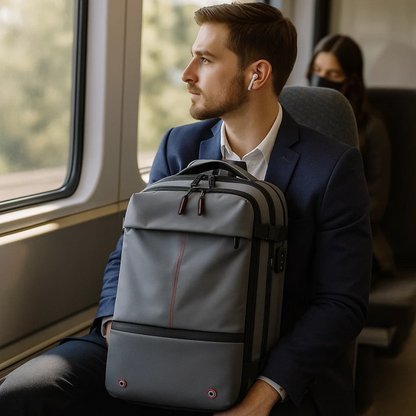PackForm | Struktureret 60L Kompressions Rygsæk til Rejse & Daglig Brug