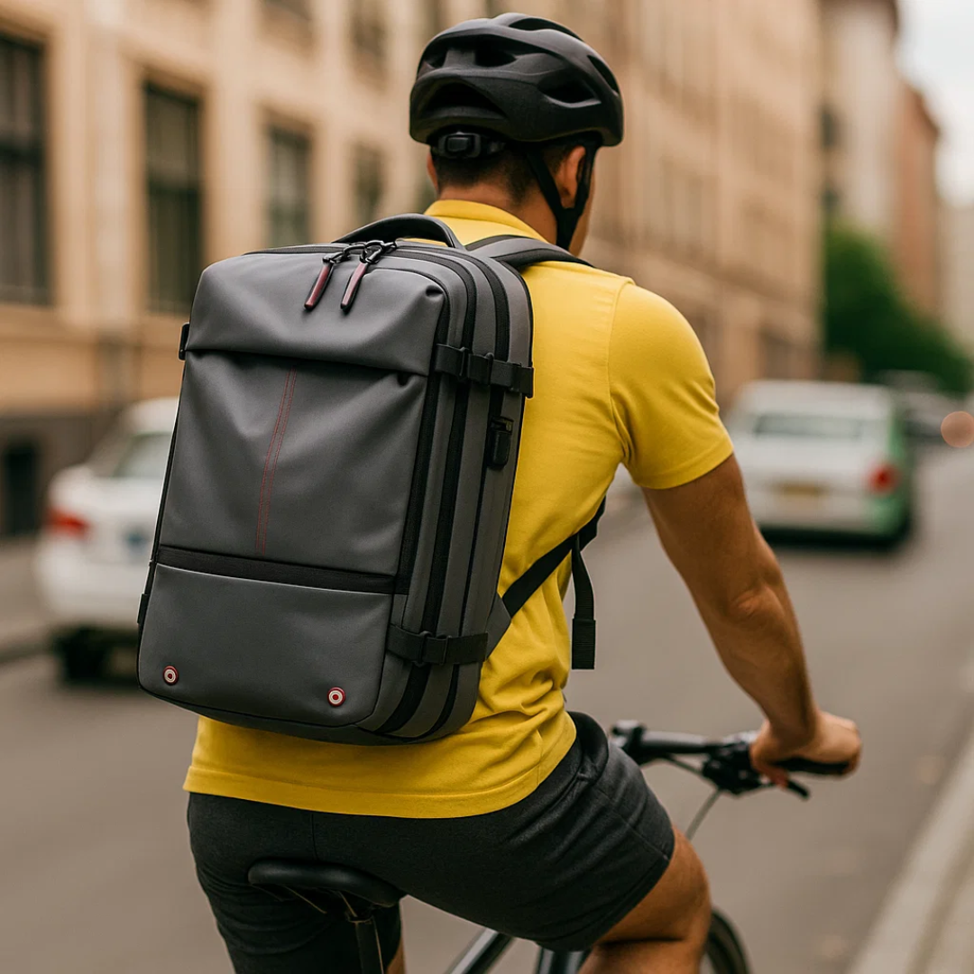 PackForm | Struktureret 60L Kompressions Rygsæk til Rejse & Daglig Brug