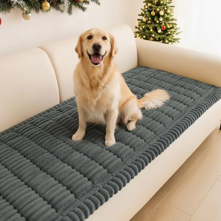 Pawlora™ – Plush Non Slip Sofa Beskytter til Kæledyr