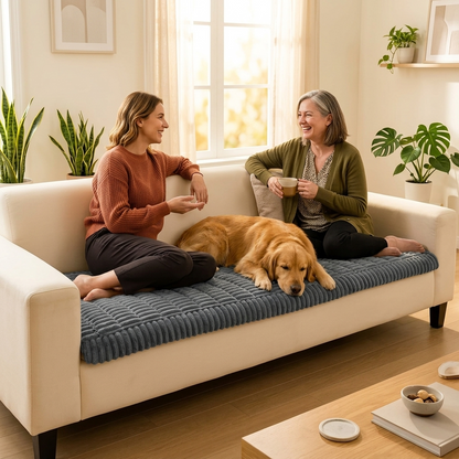 Pawlora™ – Plush Non Slip Sofa Beskytter til Kæledyr