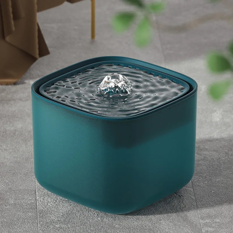 Pet Vandfontæne Ultra-Stille - 3L Kapacitet | BPA-Fri Materiale