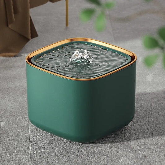 Pet Vandfontæne Ultra-Stille - 3L Kapacitet | BPA-Fri Materiale