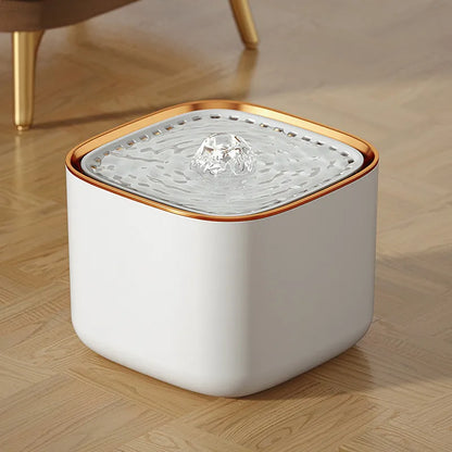 Pet Vandfontæne Ultra-Stille - 3L Kapacitet | BPA-Fri Materiale