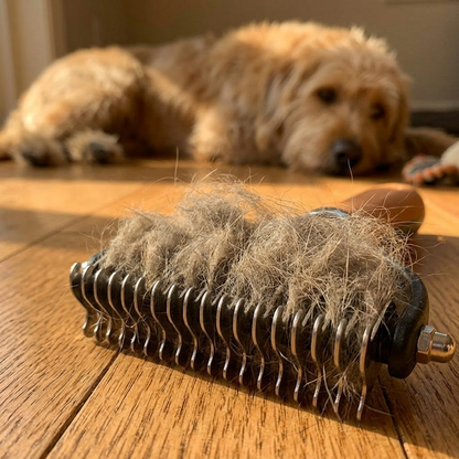 PetGroom™ – Dobbelt-Sidet Dematting Børste til Hunde og Katte