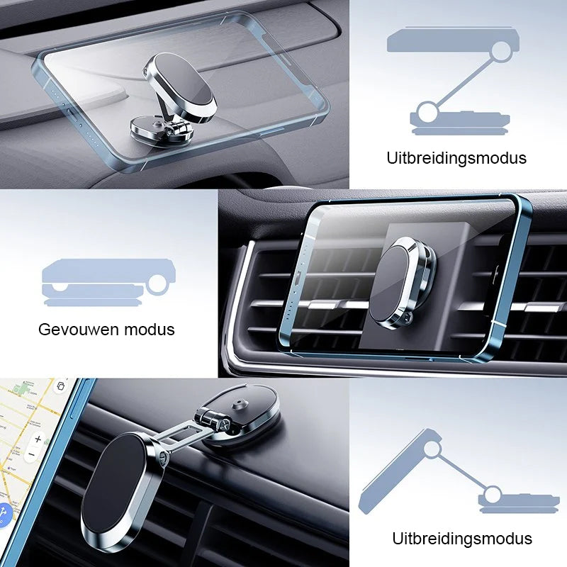 PhoneMagnetic™ | Super Stærk Magnetisk Telefonholder til Bilen!