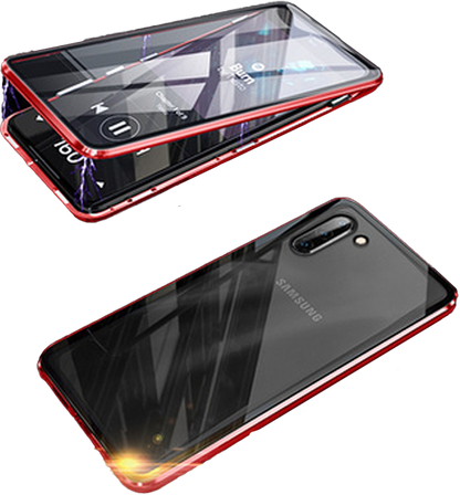 PhoneProtect: Magnetisk Dobbelt-Sidet Telefonbeskyttelsesskal