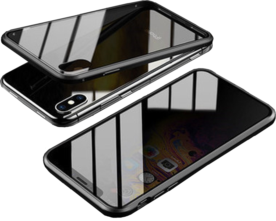 PhoneProtect: Magnetisk Dobbelt-Sidet Telefonbeskyttelsesskal
