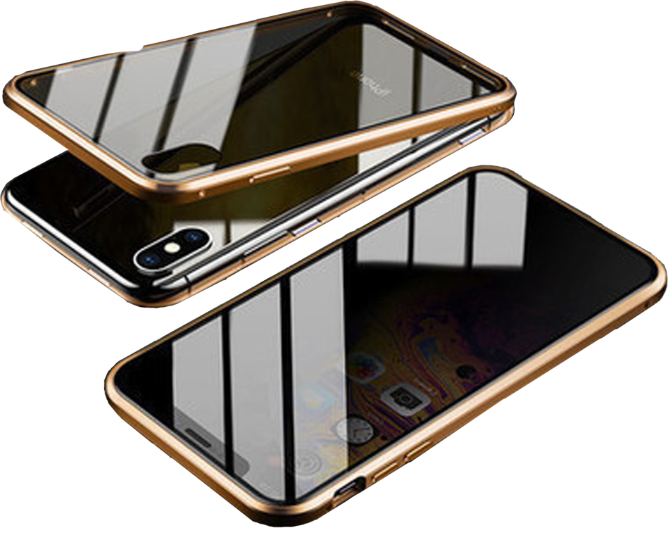 PhoneProtect: Magnetisk Dobbelt-Sidet Telefonbeskyttelsesskal