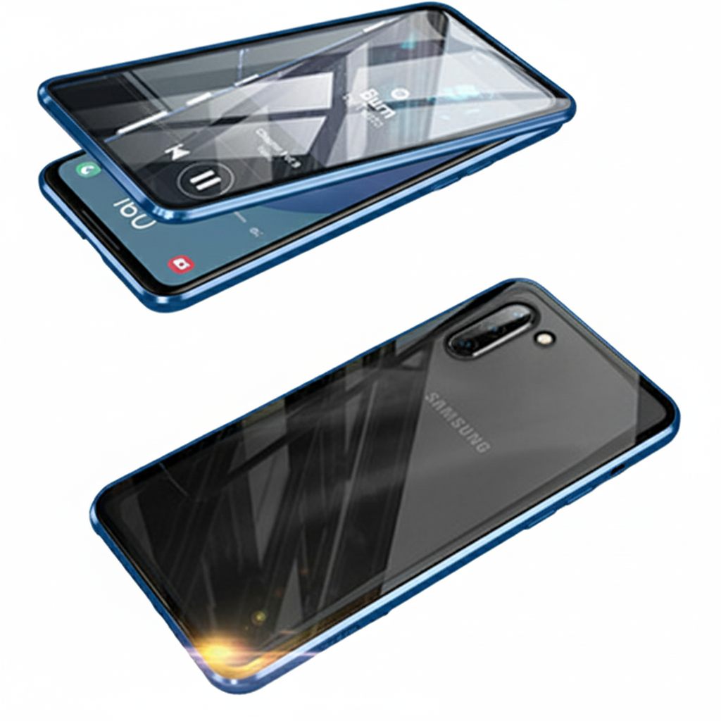 PhoneProtect: Magnetisk Dobbelt-Sidet Telefonbeskyttelsesskal