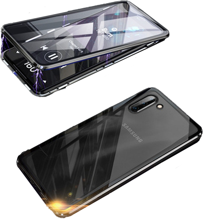PhoneProtect: Magnetisk Dobbelt-Sidet Telefonbeskyttelsesskal