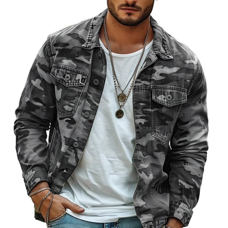 Julio | Veste à Manches Longues Camouflage Homme - Image 3