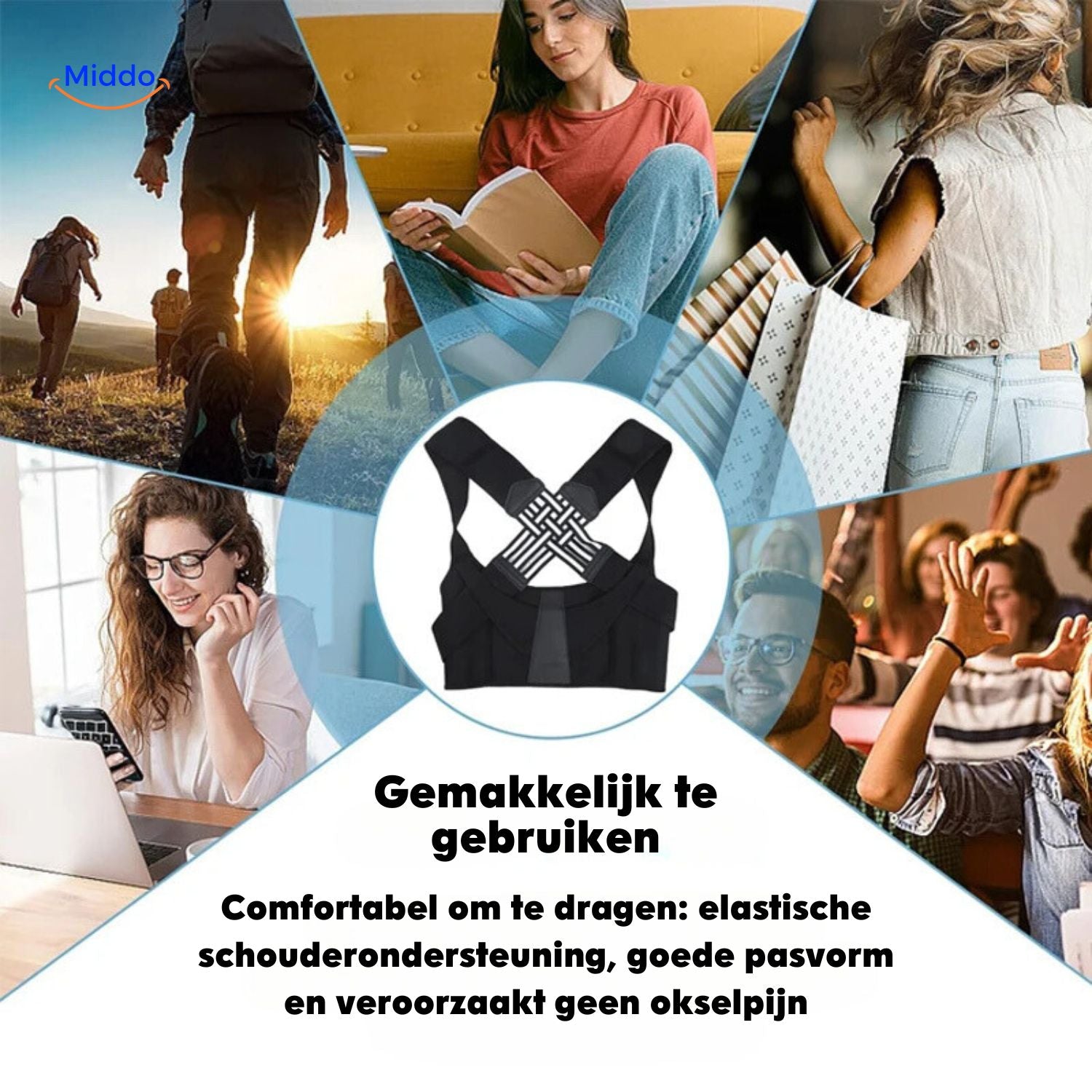 Postura™ Rygstøtte 2.0 – For en Rettere Holdning & Komfortabel Rygstøtte