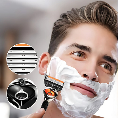 PrecisionRazor - Multi-Blade Hurtigfrigivelse Høj Præcision Barberkniv