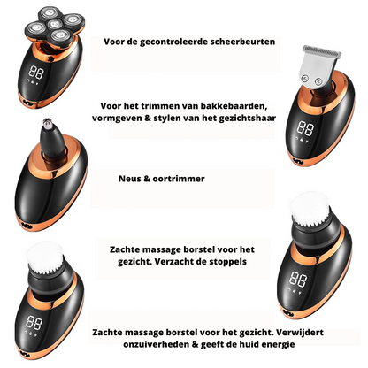 Pro Shaver™ | En vandtæt, trådløs og kraftfuld trimmer til mænd