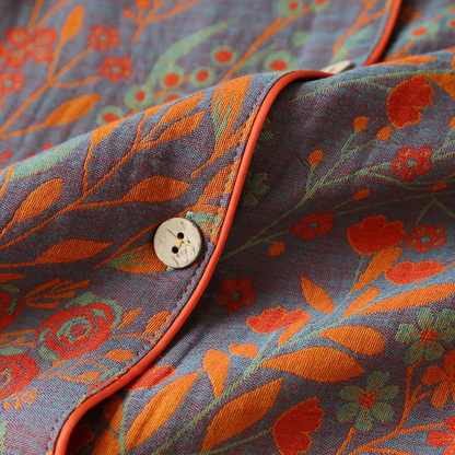 Pyjamassæt til damer med vilde blomster