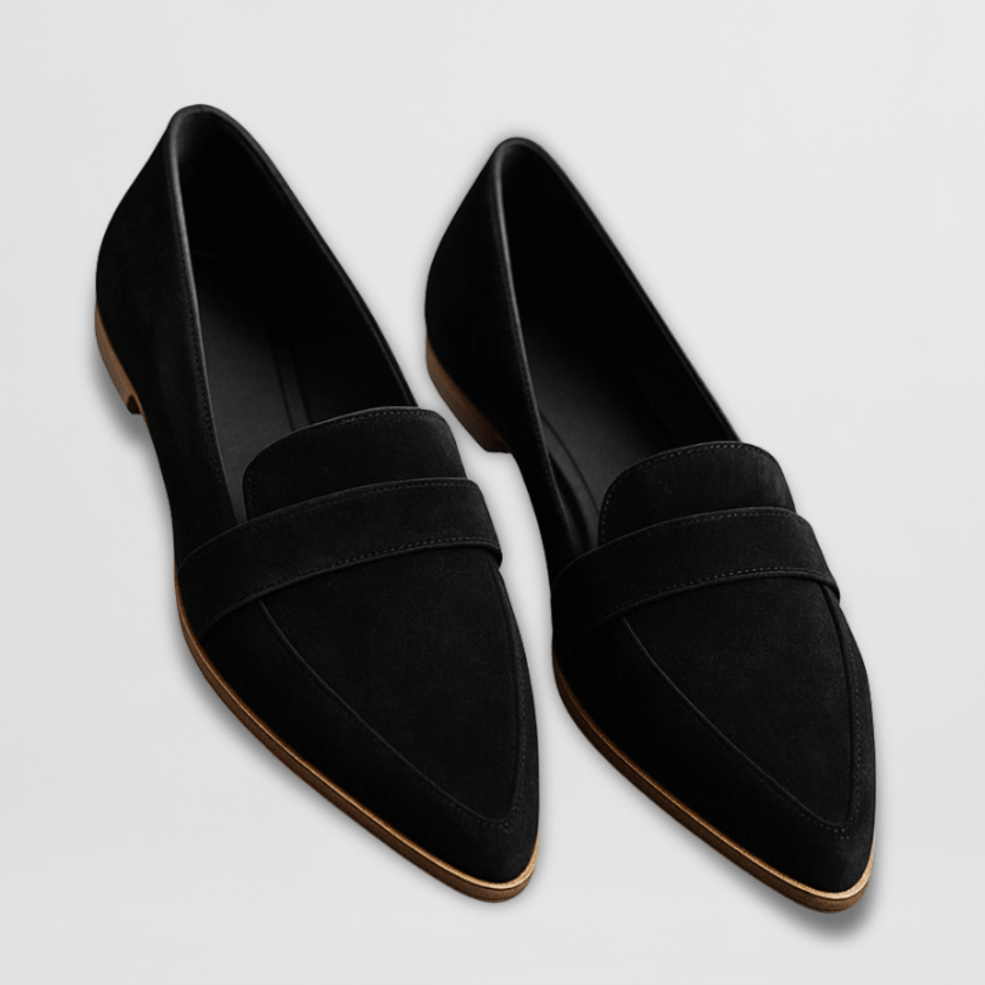 Image of Ragnfrid | Dame Pointy Tå Slip-On Loafers