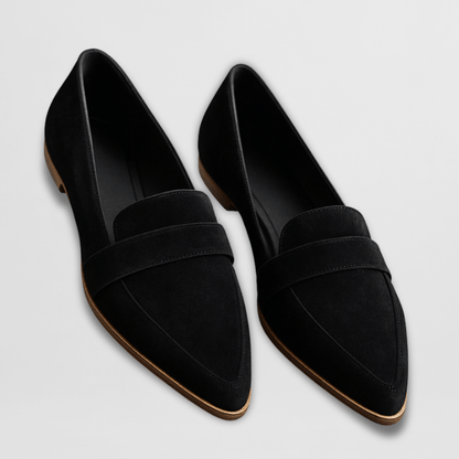 Image of Ragnfrid | Dame Pointy Tå Slip-On Loafers