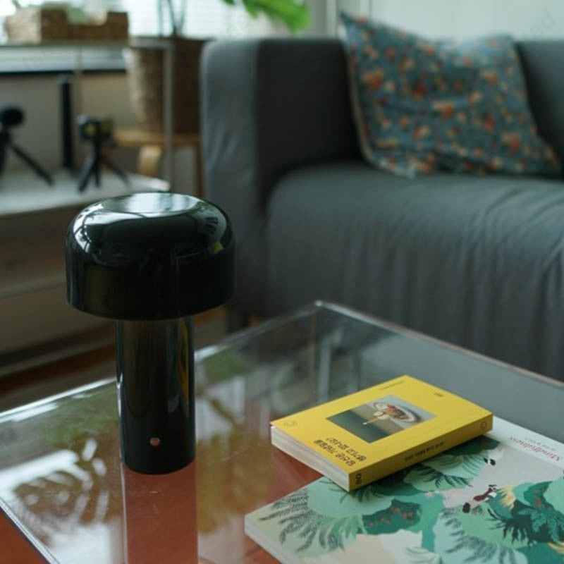 Retro Design LED Bordlampe Trådløs med Berøring (USB)