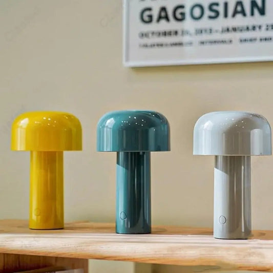 Retro Design LED Bordlampe Trådløs med Berøring (USB)
