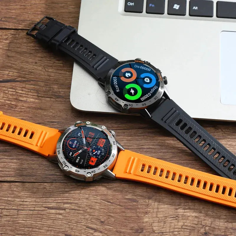 Robust Smartwatch med GPS - Sundhedsovervågning | Bluetooth