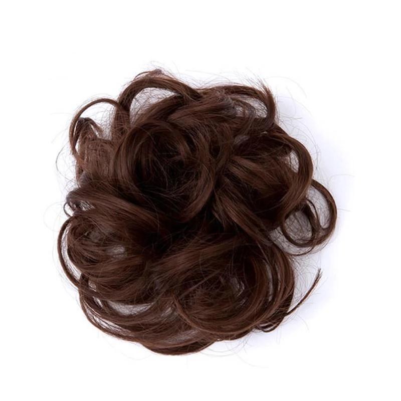 Rodet Knold Fake Hår Scrunchie | Marcelie