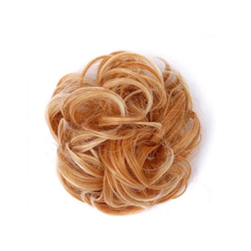 Rodet Knold Fake Hår Scrunchie | Marcelie