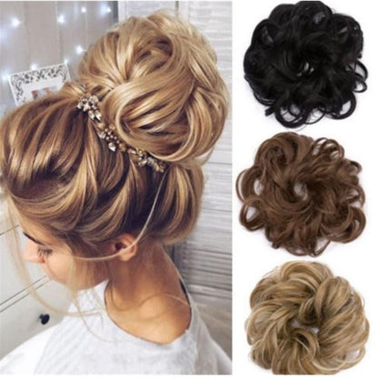 Rodet Knold Fake Hår Scrunchie | Marcelie