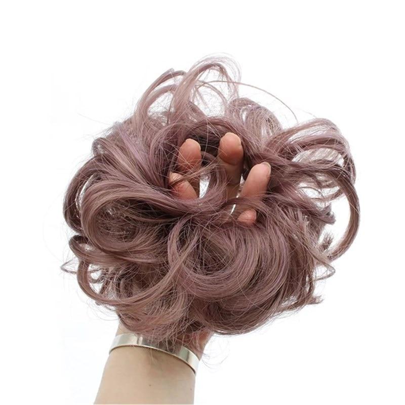 Rodet Knold Fake Hår Scrunchie | Marcelie