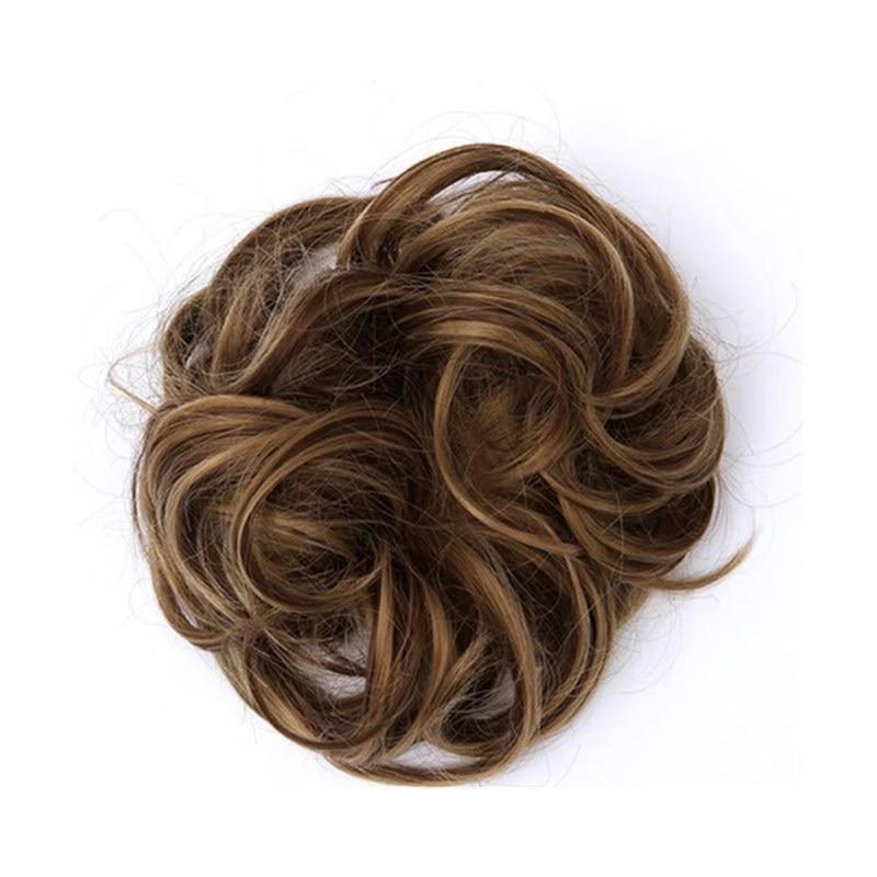 Rodet Knold Fake Hår Scrunchie | Marcelie