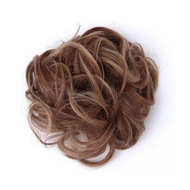 Rodet Knold Fake Hår Scrunchie | Marcelie