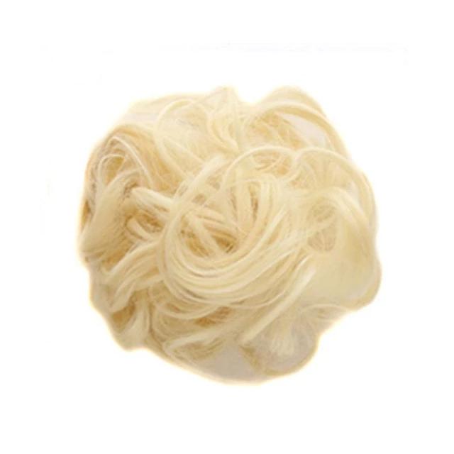 Rodet Knold Fake Hår Scrunchie | Marcelie