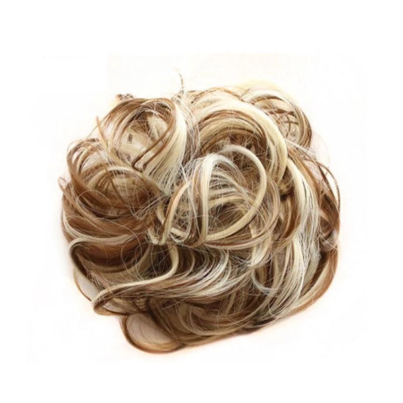 Rodet Knold Fake Hår Scrunchie | Marcelie
