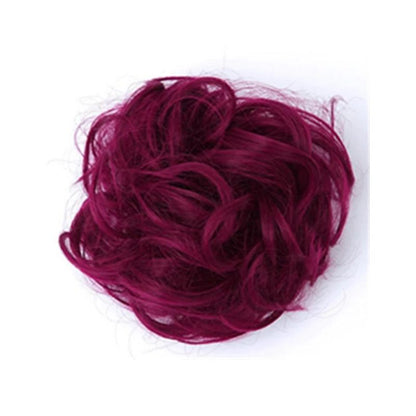 Rodet Knold Fake Hår Scrunchie | Marcelie