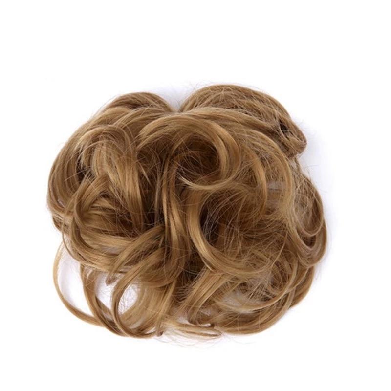 Rodet Knold Fake Hår Scrunchie | Marcelie
